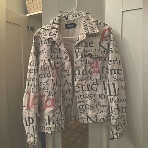 This is the PALACE size M, CITYSCAPE JACKET original,